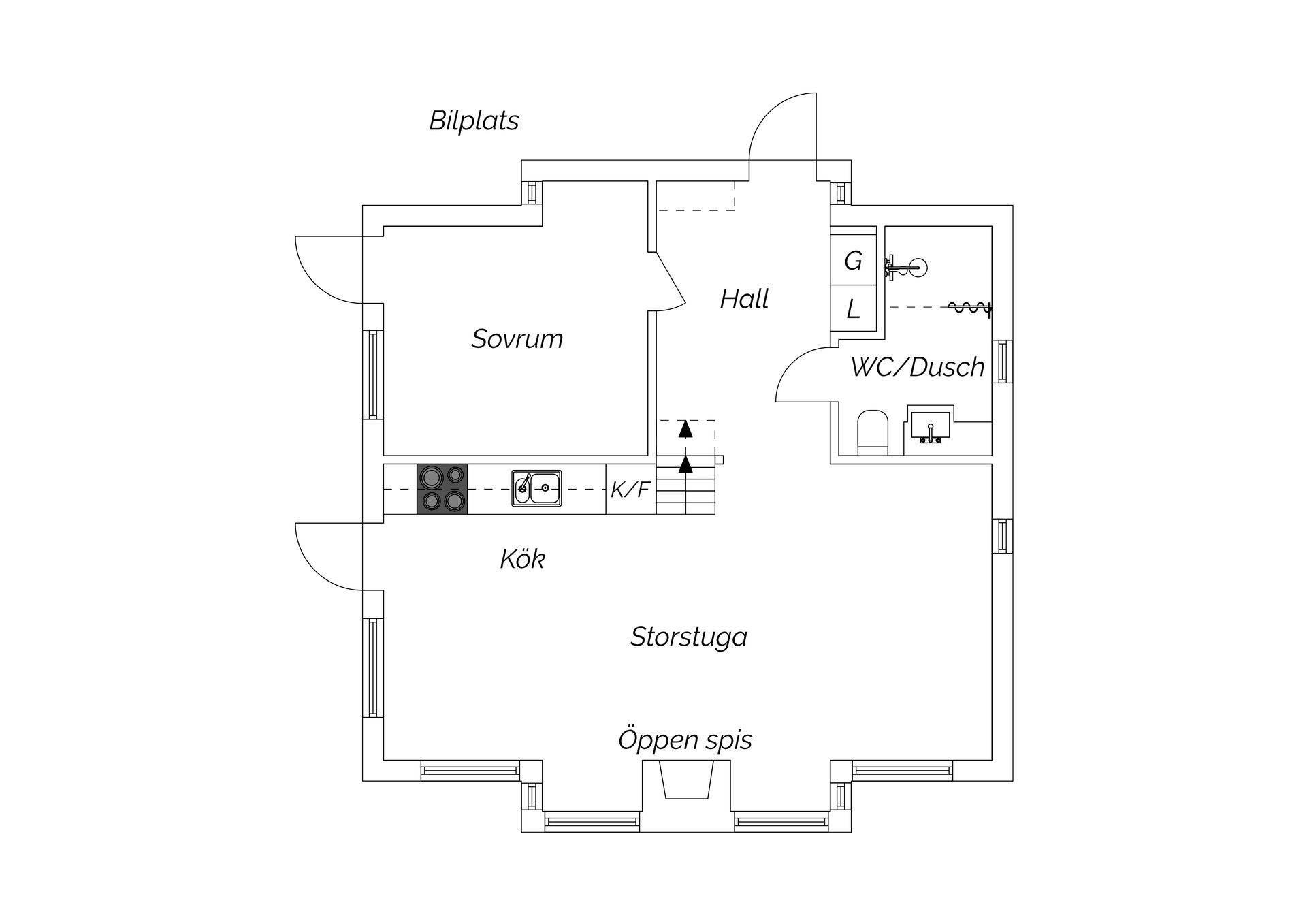 Villa, Stora Havstoviken 130 & 131, Alnö, Sundsvall