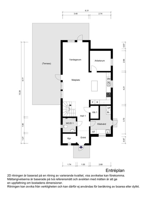 Villa, Båtsmansvägen 23A, Törnskogen, Sollentuna