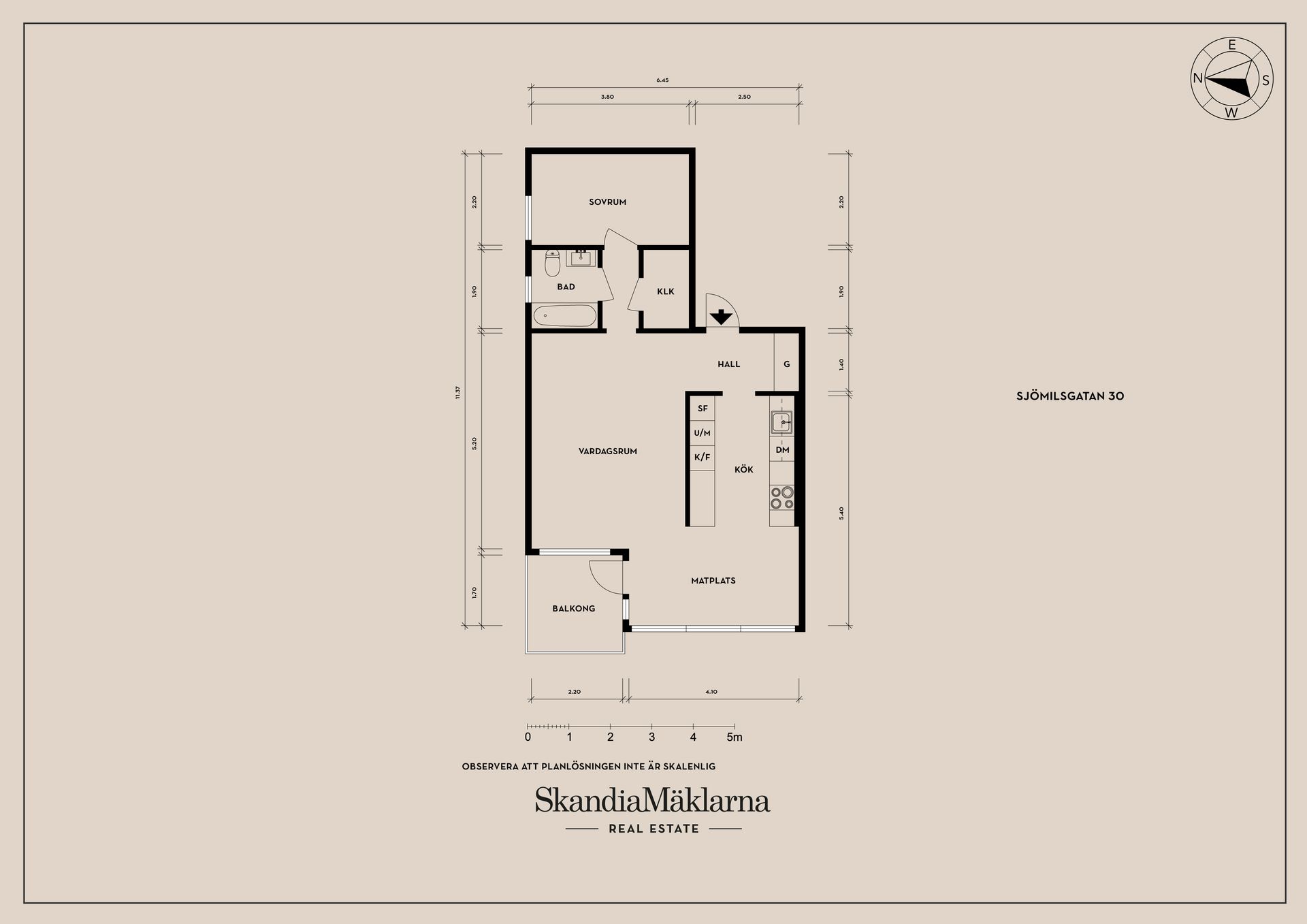 Bostadsrätt, Sjömilsgatan 30, Göteborg