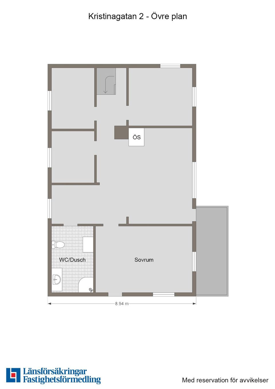 Villa, Kristinagatan 2, S:t Ilian, Enköping