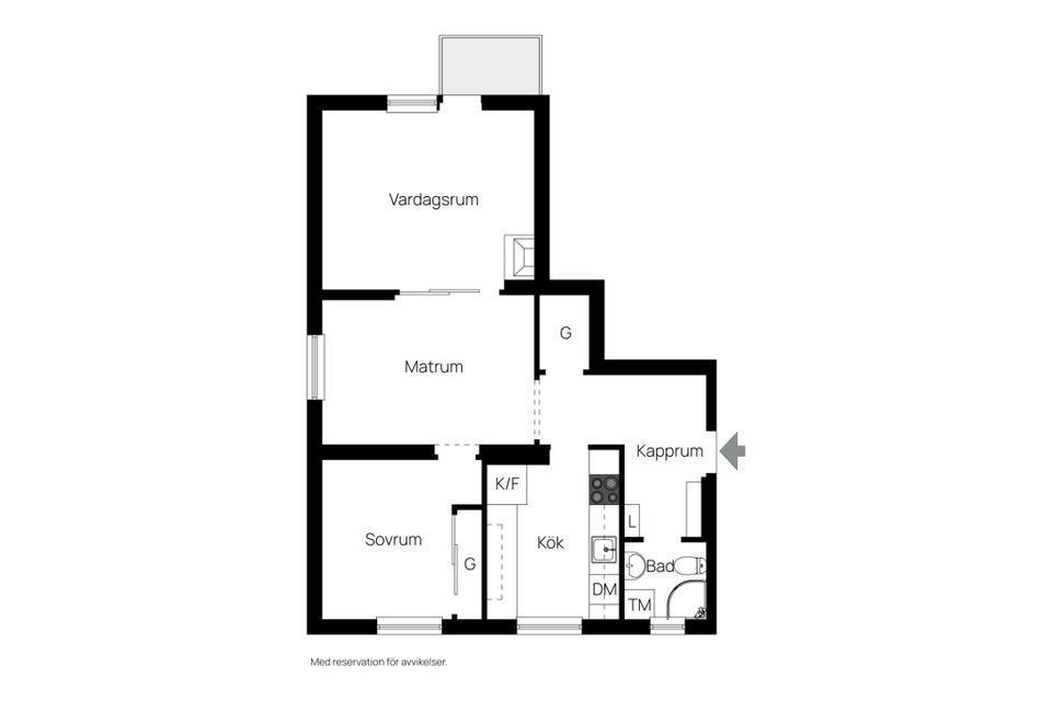 Bostadsrätt, Torkelsgatan 8a, Fålhagen, Uppsala