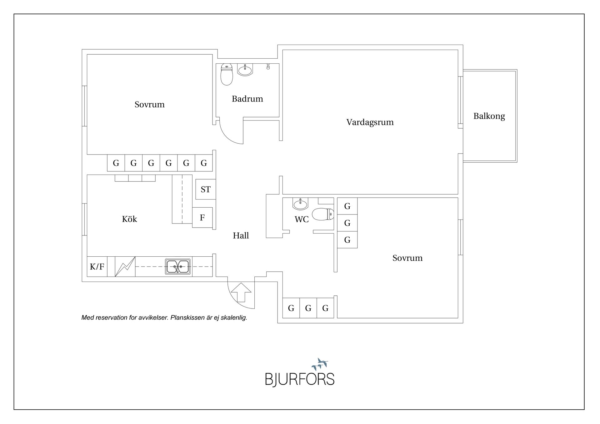 Bostadsrätt, Slättbergsvägen 9B, Stavre, Trollhättan