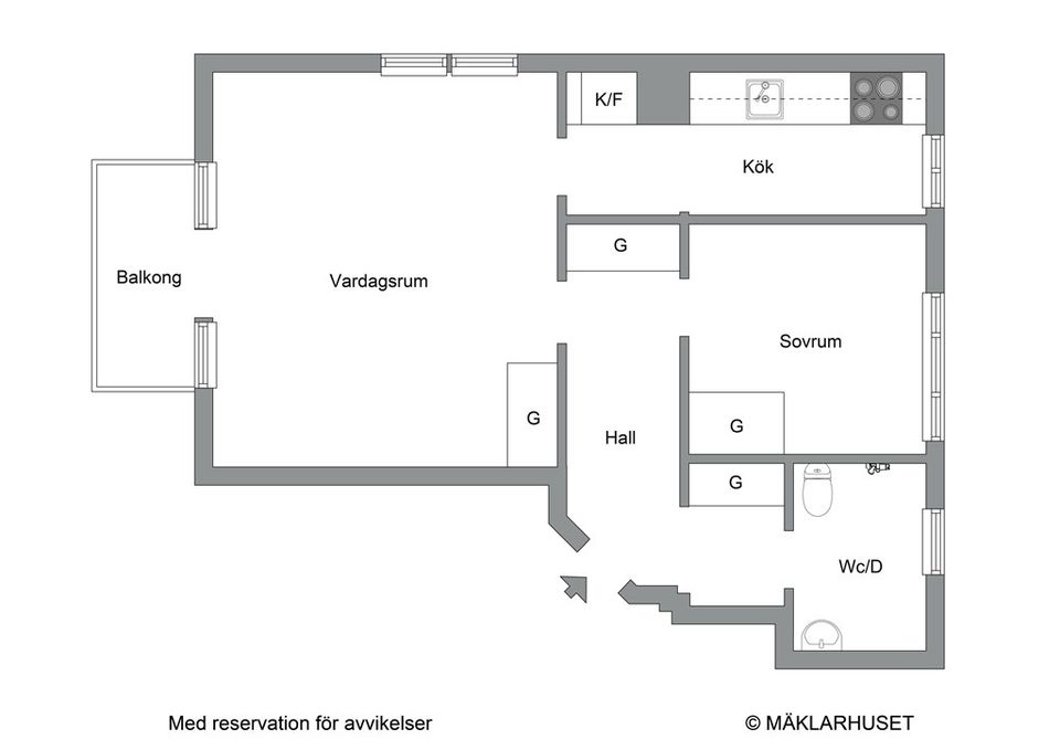 Bostadsrätt, Bergslagsvägen 43, Åkeshov, Stockholm