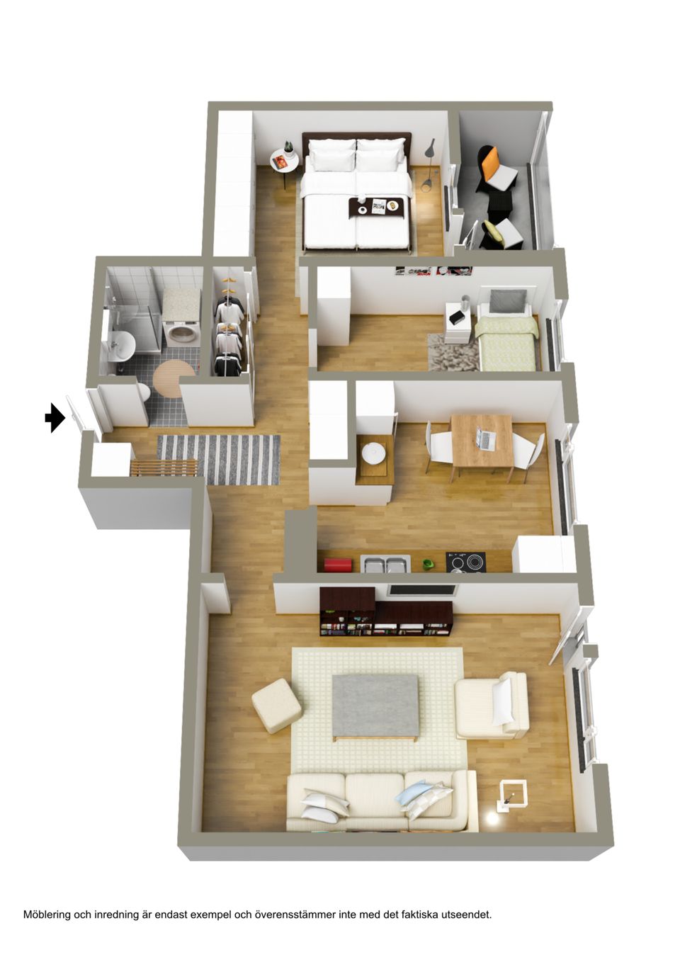 Bostadsrätt, Västra Varvsgatan 22A, Varvet, Luleå