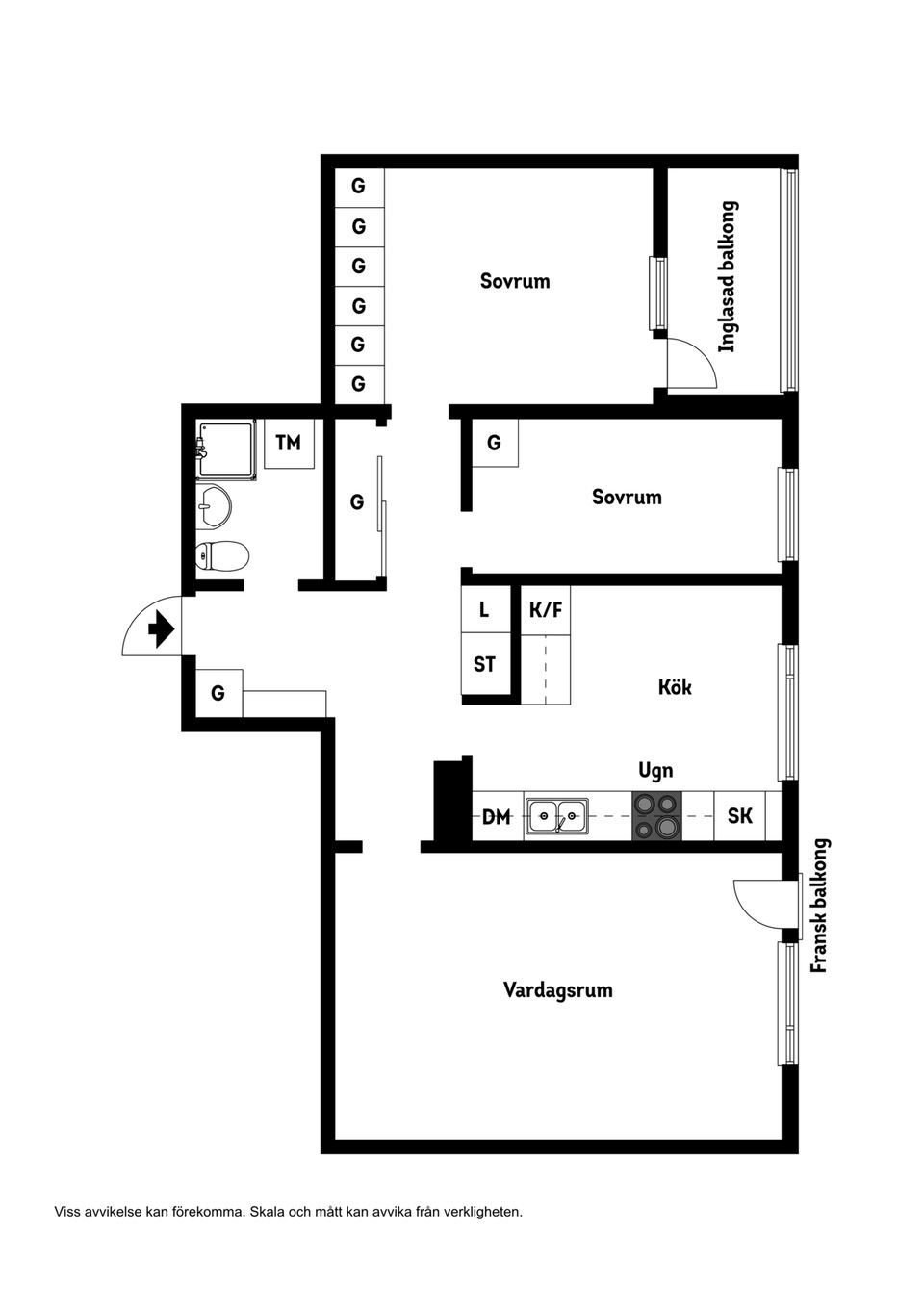Bostadsrätt, Västra Varvsgatan 22A, Varvet, Luleå