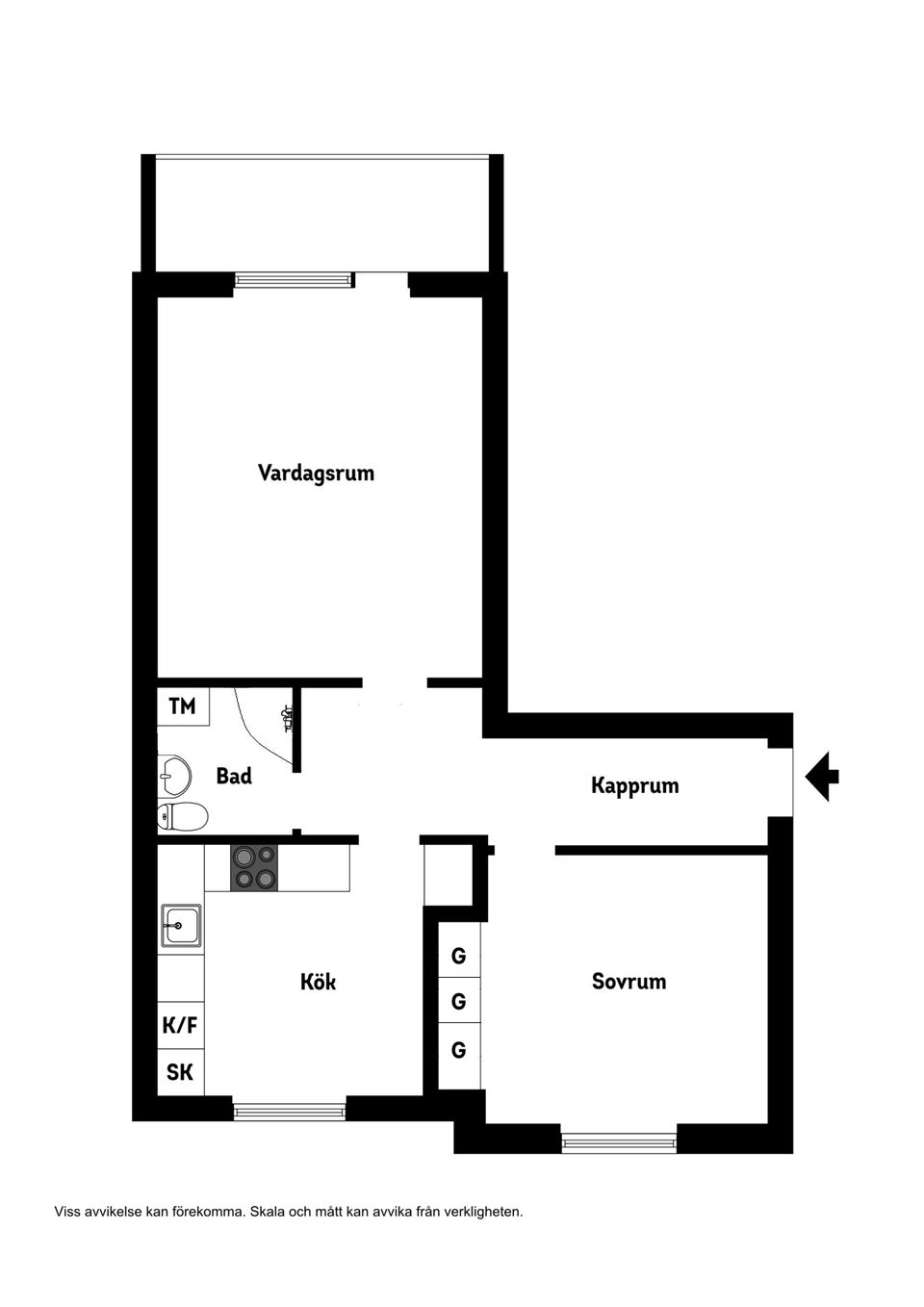 Bostadsrätt, Signalgatan 11B, Visby - Visborgsstaden, Gotland