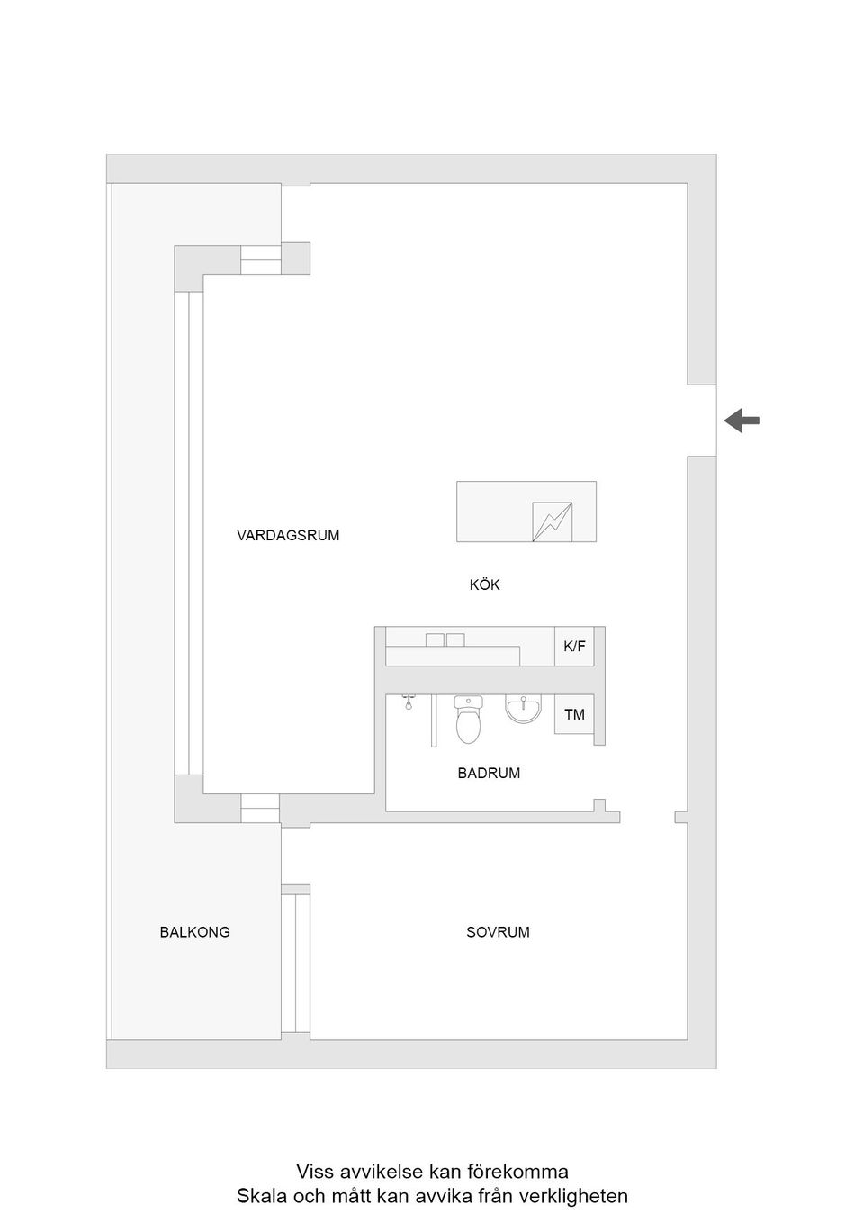 Bostadsrätt, Vårfrugatan 2A, Enköping