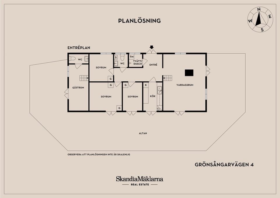 Fritidshus, Grönsångarvägen 4, Nyköping
