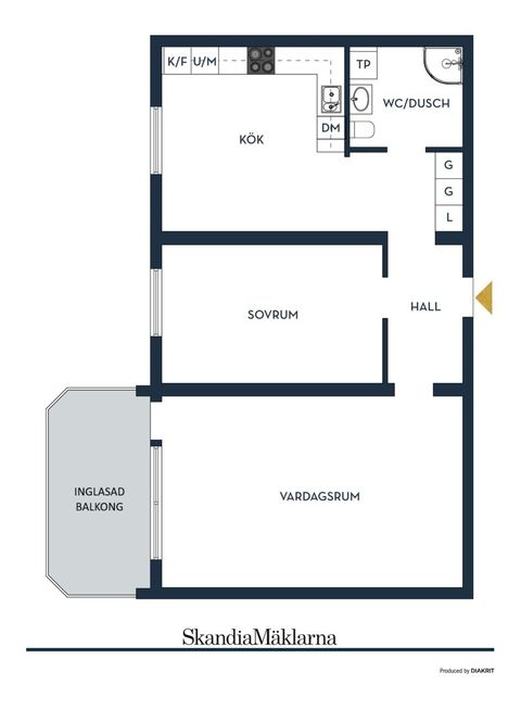 Bostadsrätt, Vältvägen 19, Viksjö, Järfälla