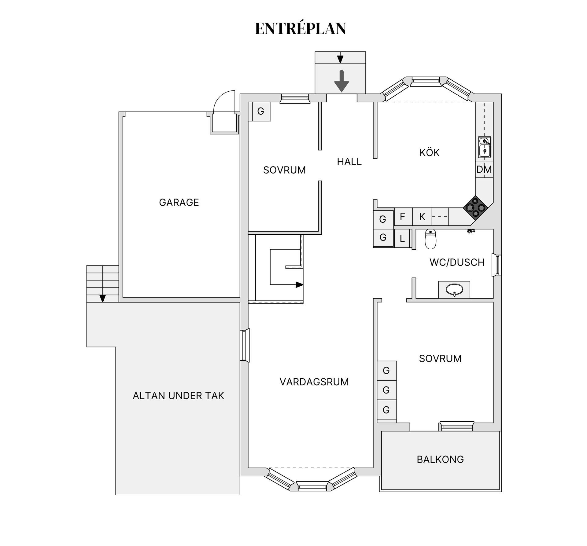 Villa, Frostagårdsvägen 19, Havstena, Skövde