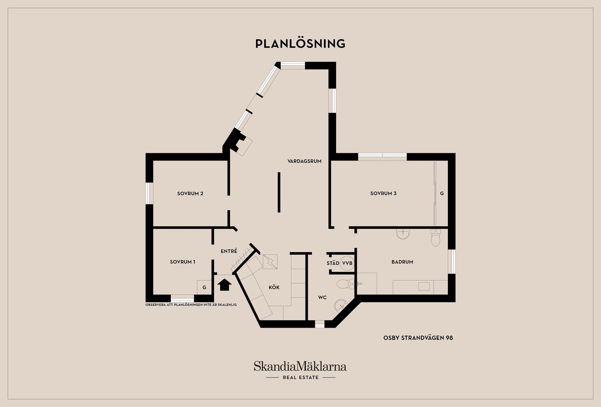 Villa, Osby Strandvägen 98, Ringsjöstrand, Hörby