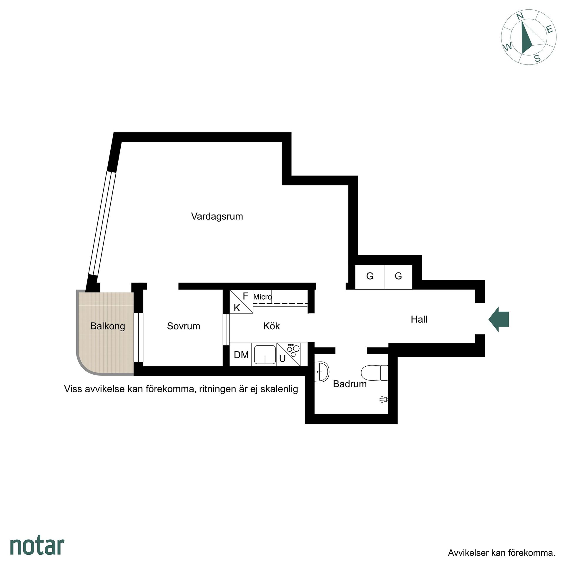 Bostadsrätt, Furusundsgatan 12, 3tr, Gärdet - Östermalm, Stockholm