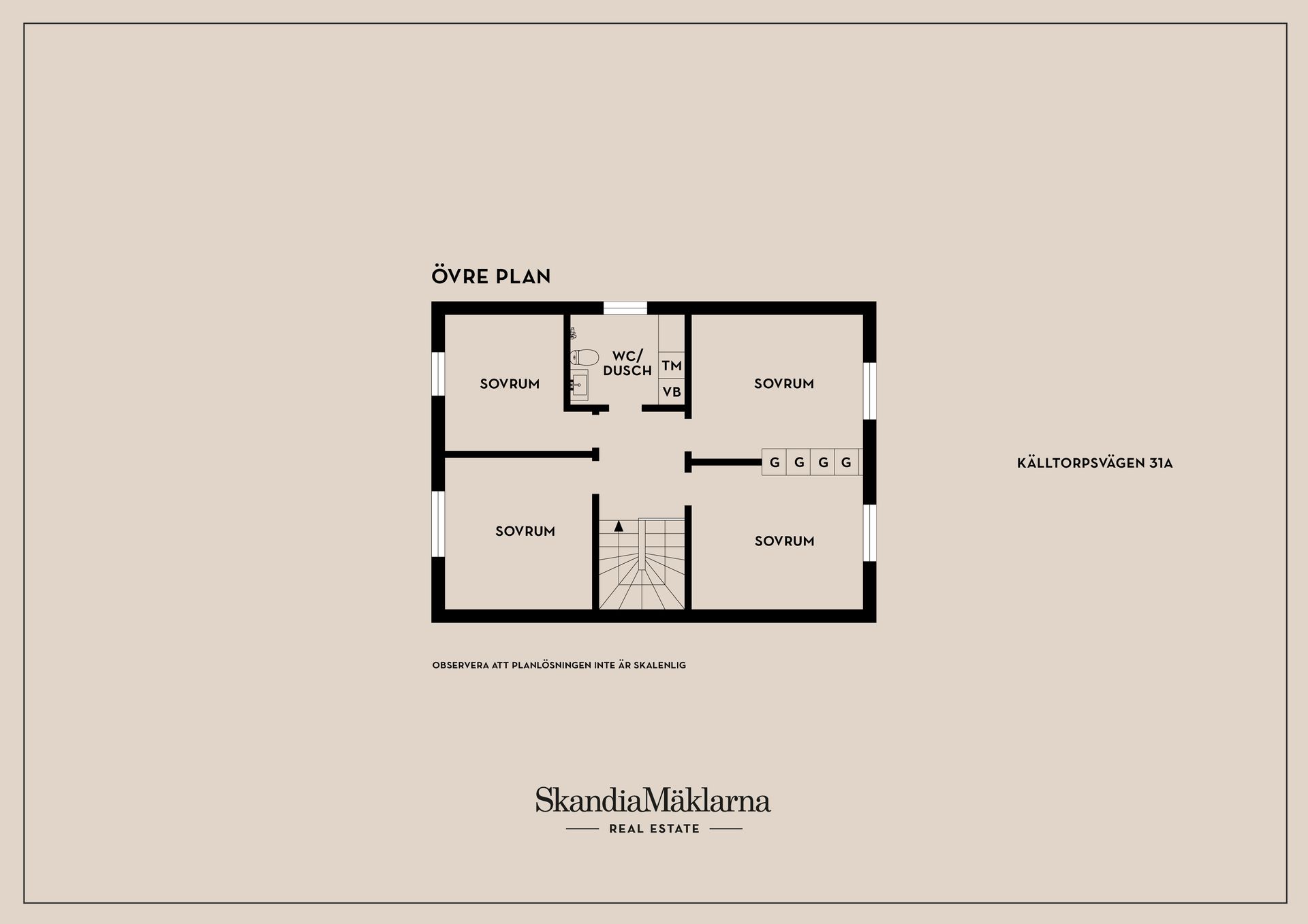 Radhus, Källtorpsvägen 31A, Källtorp/Främby, Falun