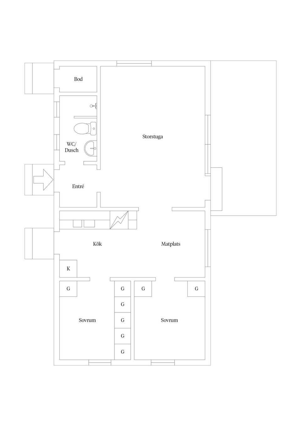 Villa, Skarvvägen 62, Kolboda, Kalmar