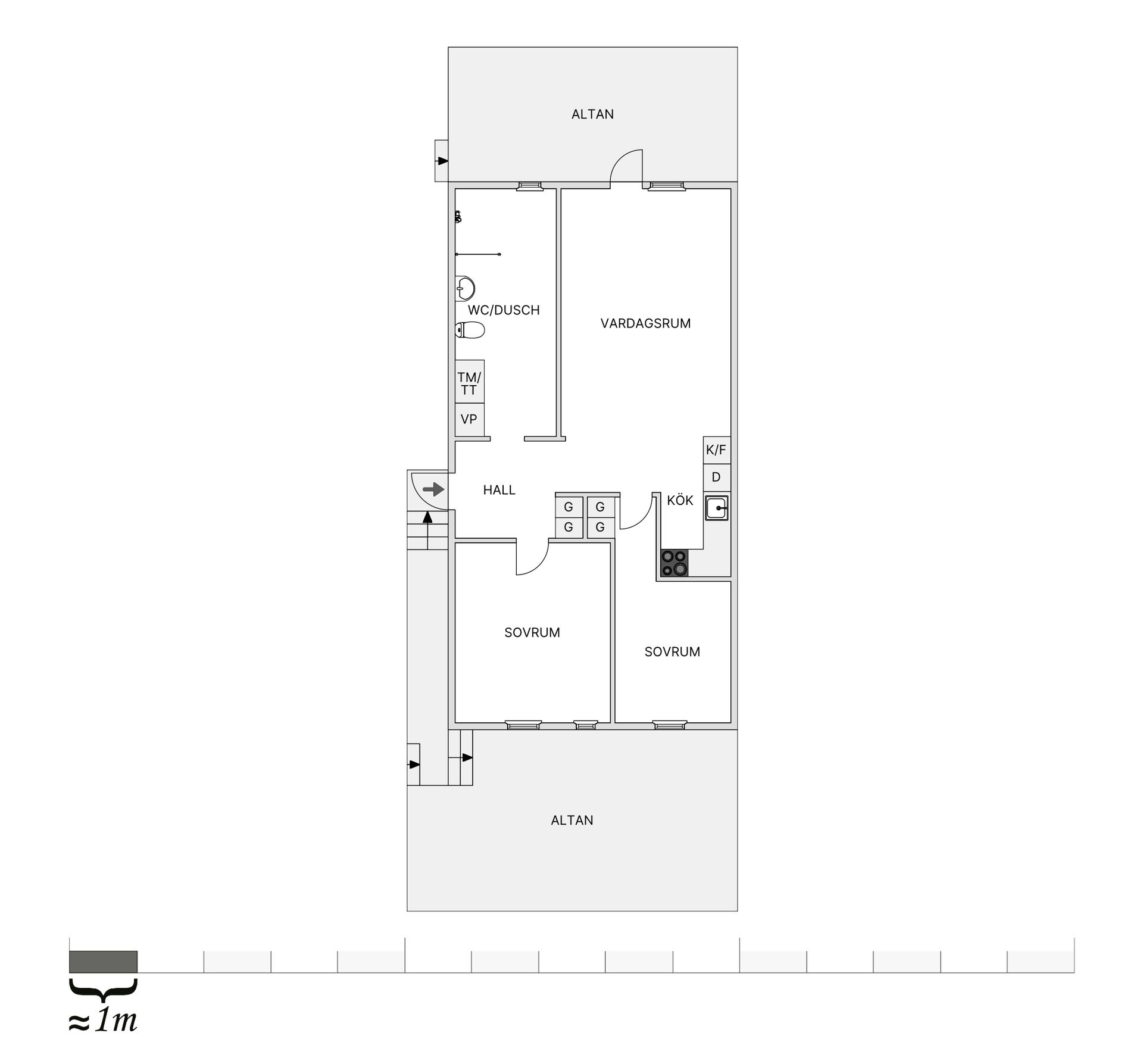 Radhus, Mejerivägen 4A, Härryda -Rävlanda, Härryda