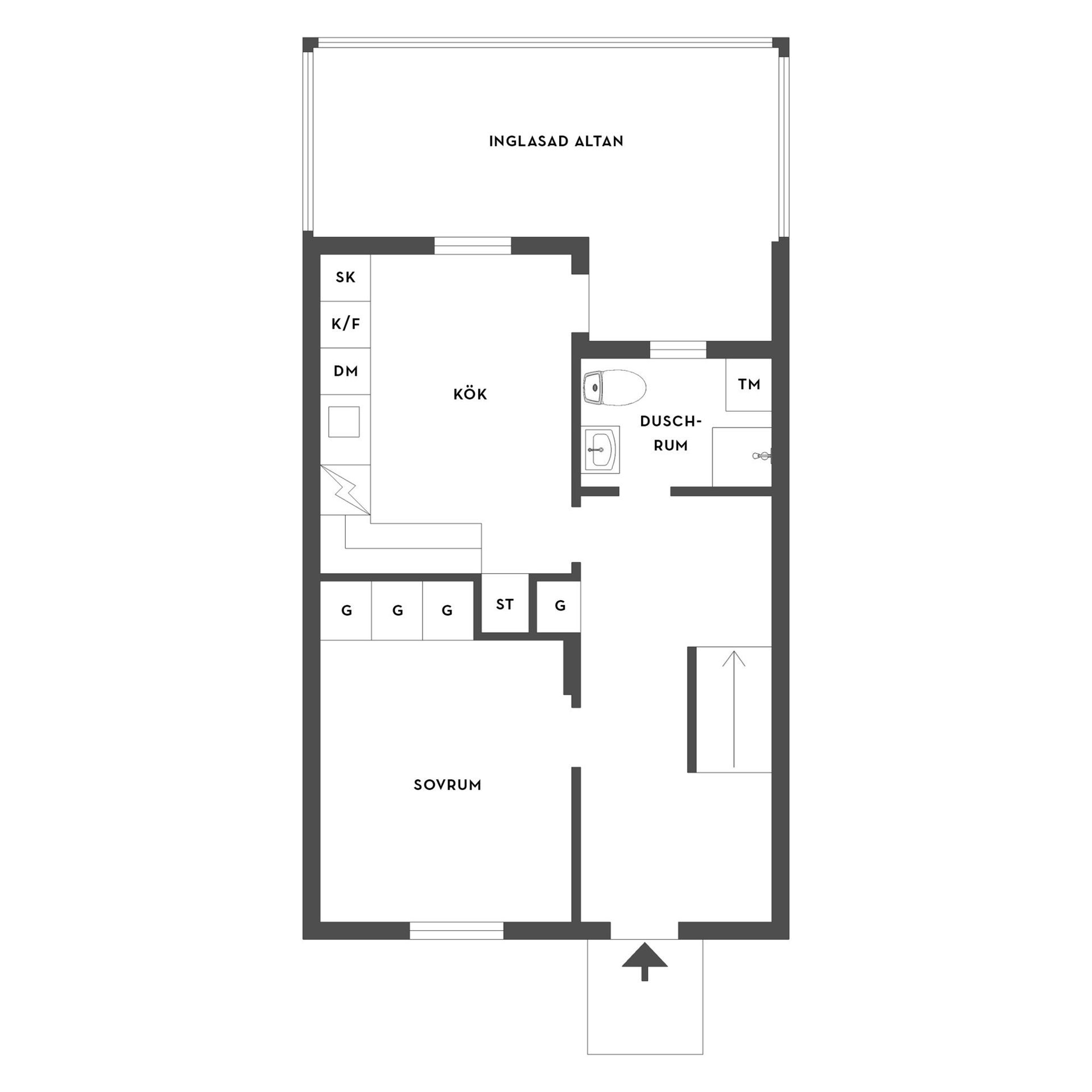 Radhus, Östgötagatan 8D, Brinken, Motala