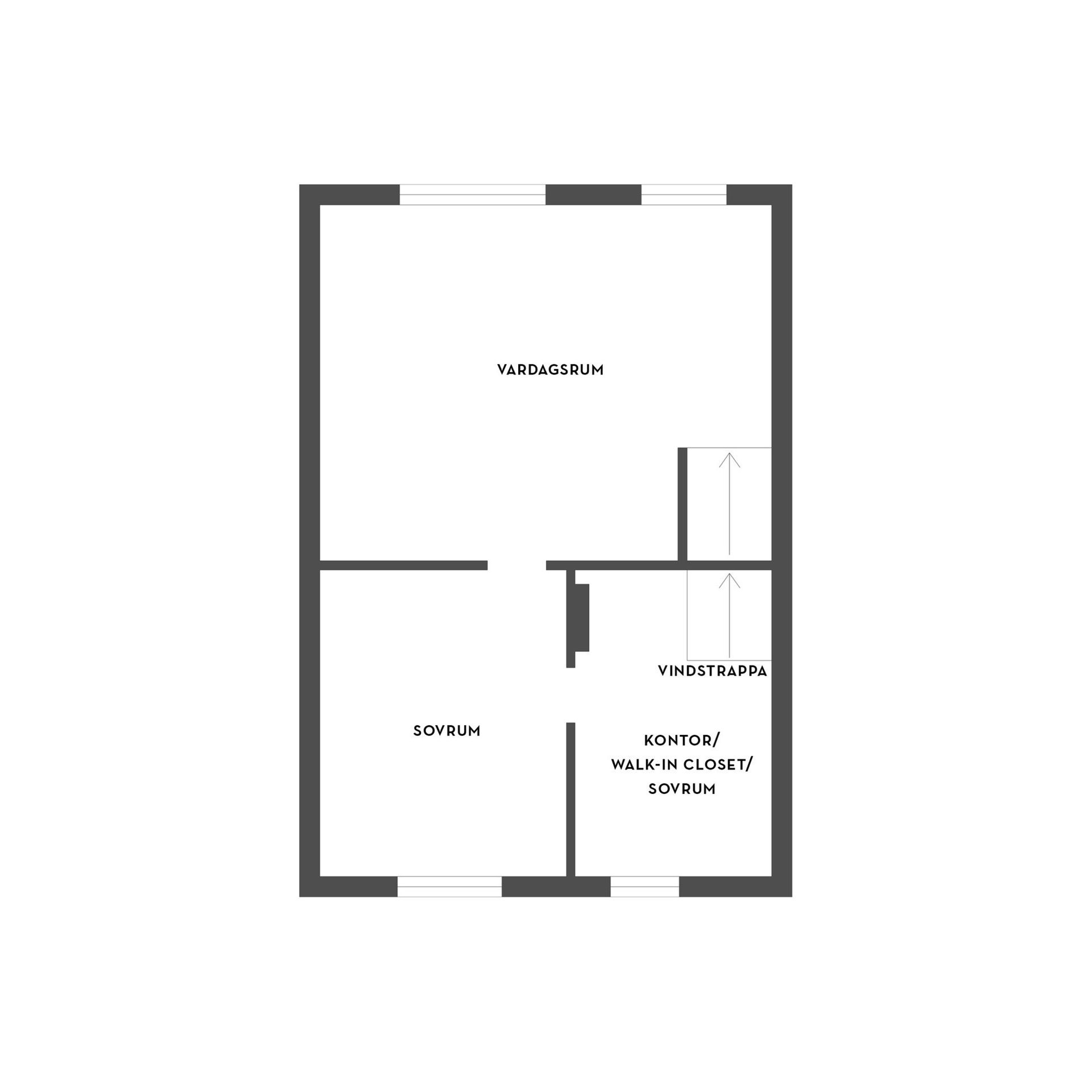 Radhus, Östgötagatan 8D, Brinken, Motala