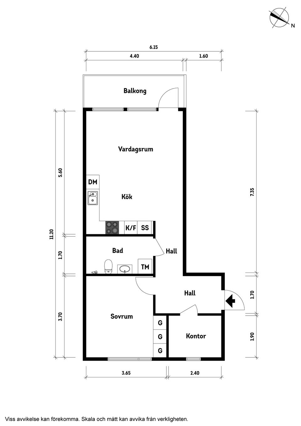 Bostadsrätt, Porfyrvägen 21, Kolla Parkstad, Kungsbacka