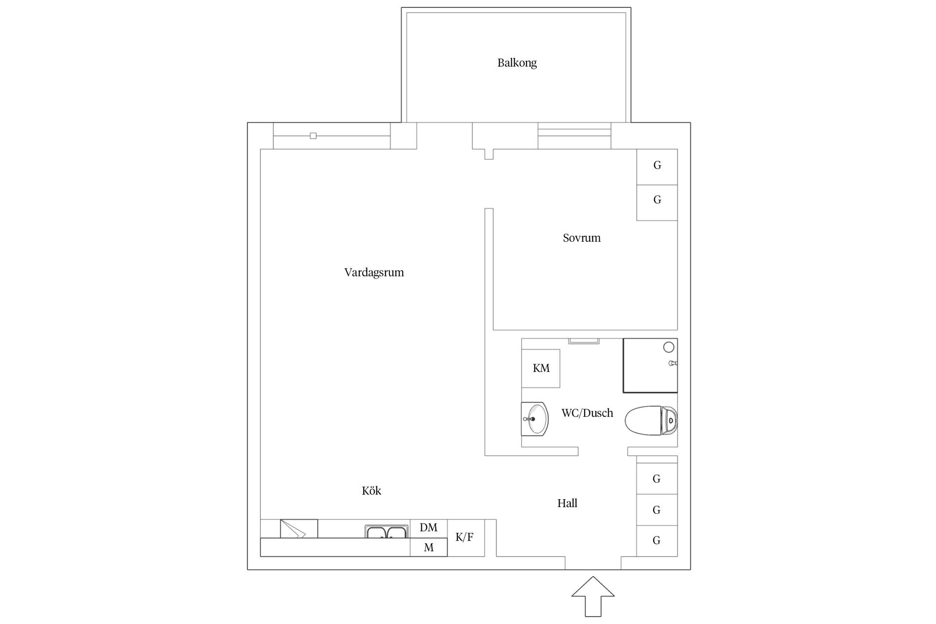 Bostadsrätt, Gunnarsberg 9, Kungälv - Centralt, Kungälv