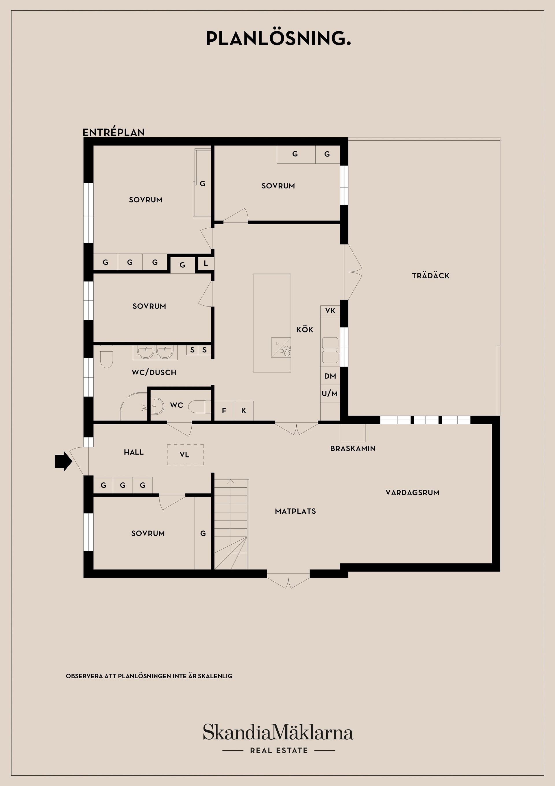 Villa, Kompassbacken 5A, Sundby, Stockholm