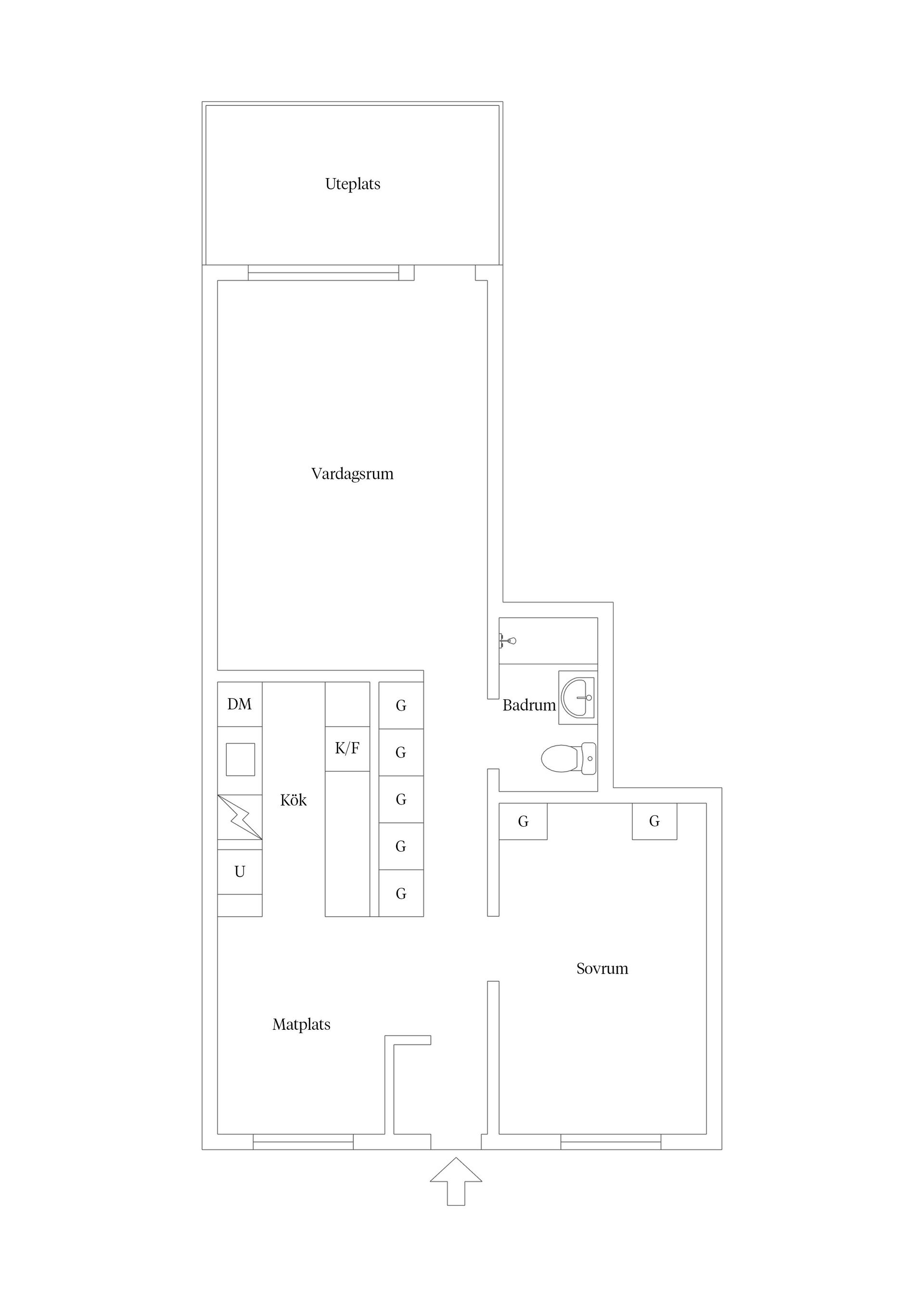 Bostadsrätt, Källparksgatan 2, Salabacke, Uppsala