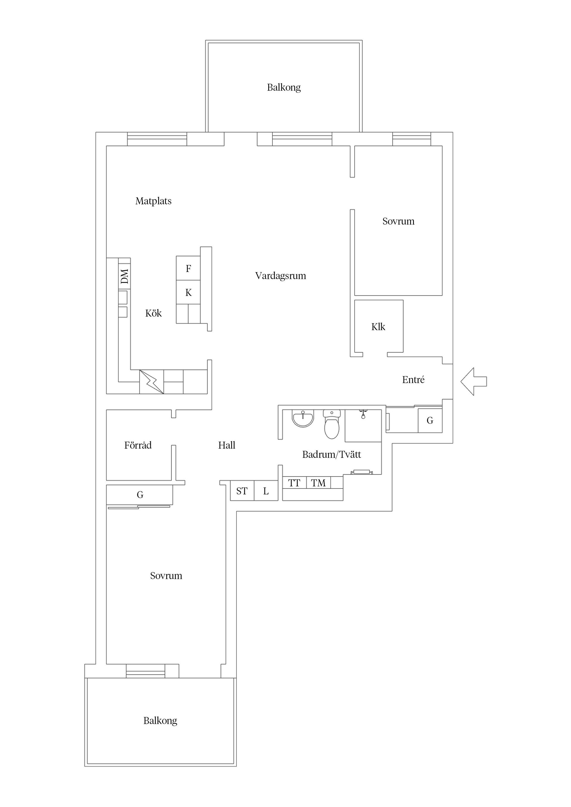 Bostadsrätt, Gimogatan 6B, Luthagen, Uppsala