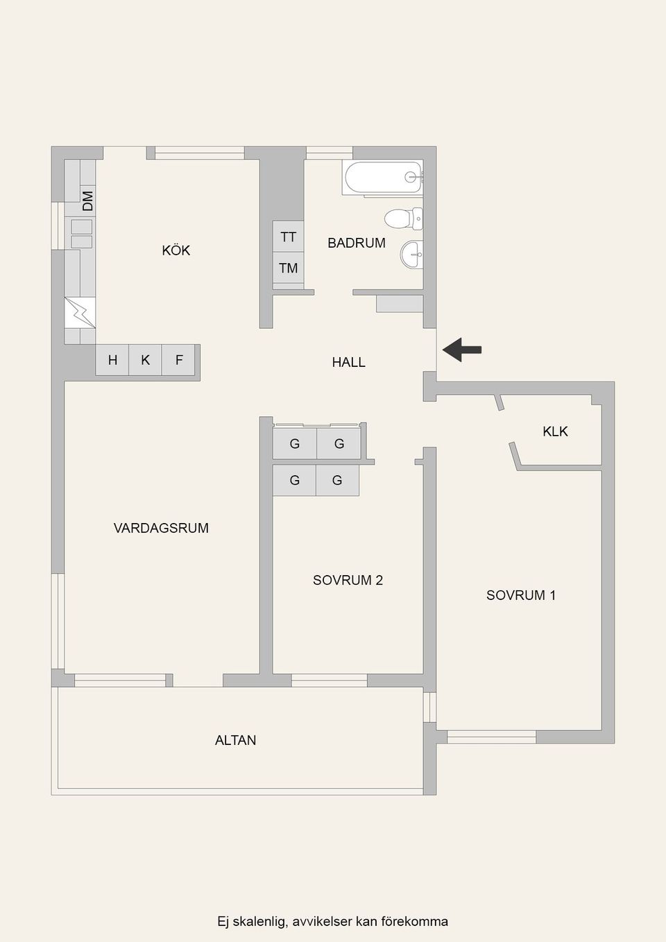 Bostadsrätt, Snickargränd 1, Centralt, Nynäshamn