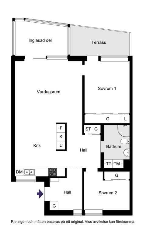 Bostadsrätt, Matadorgatan 1, Söder/Söderkaj, Halmstad