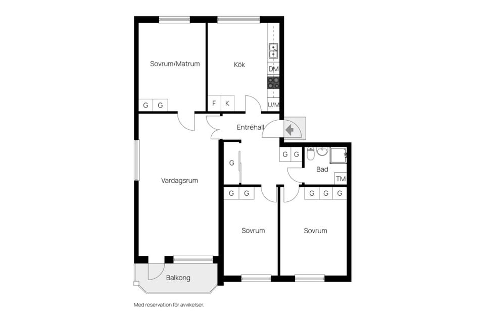 Bostadsrätt, Karlebygatan 2 A, Fredriksberg, Falköping