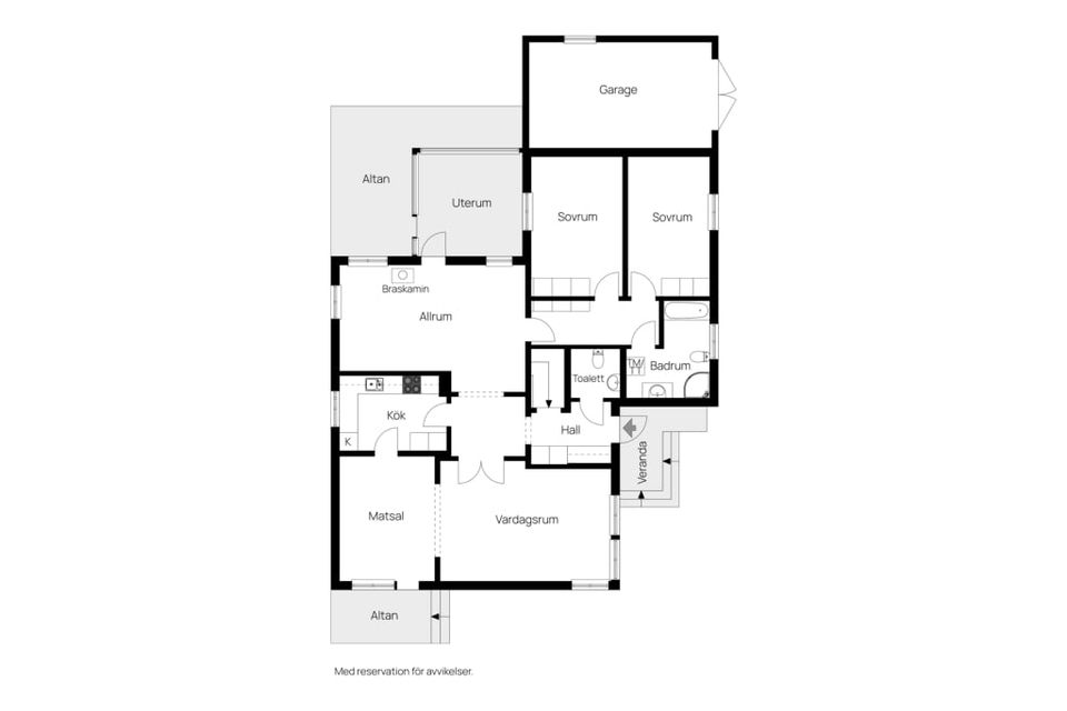 Villa, Sandtorp Torpet, Sandhem, Mullsjö