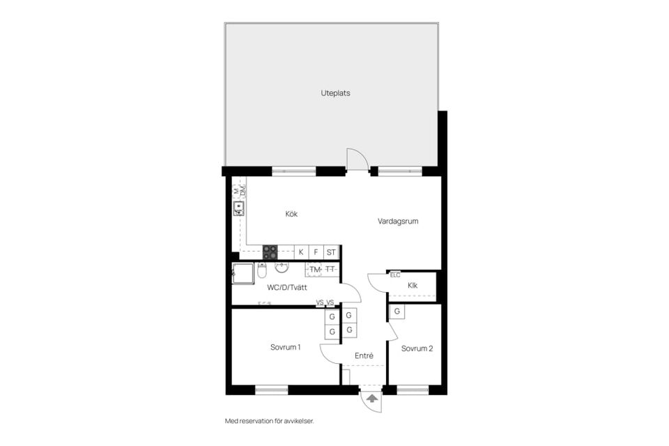 Bostadsrätt, Södra Näsvägen 6E, Södra Näs, Varberg