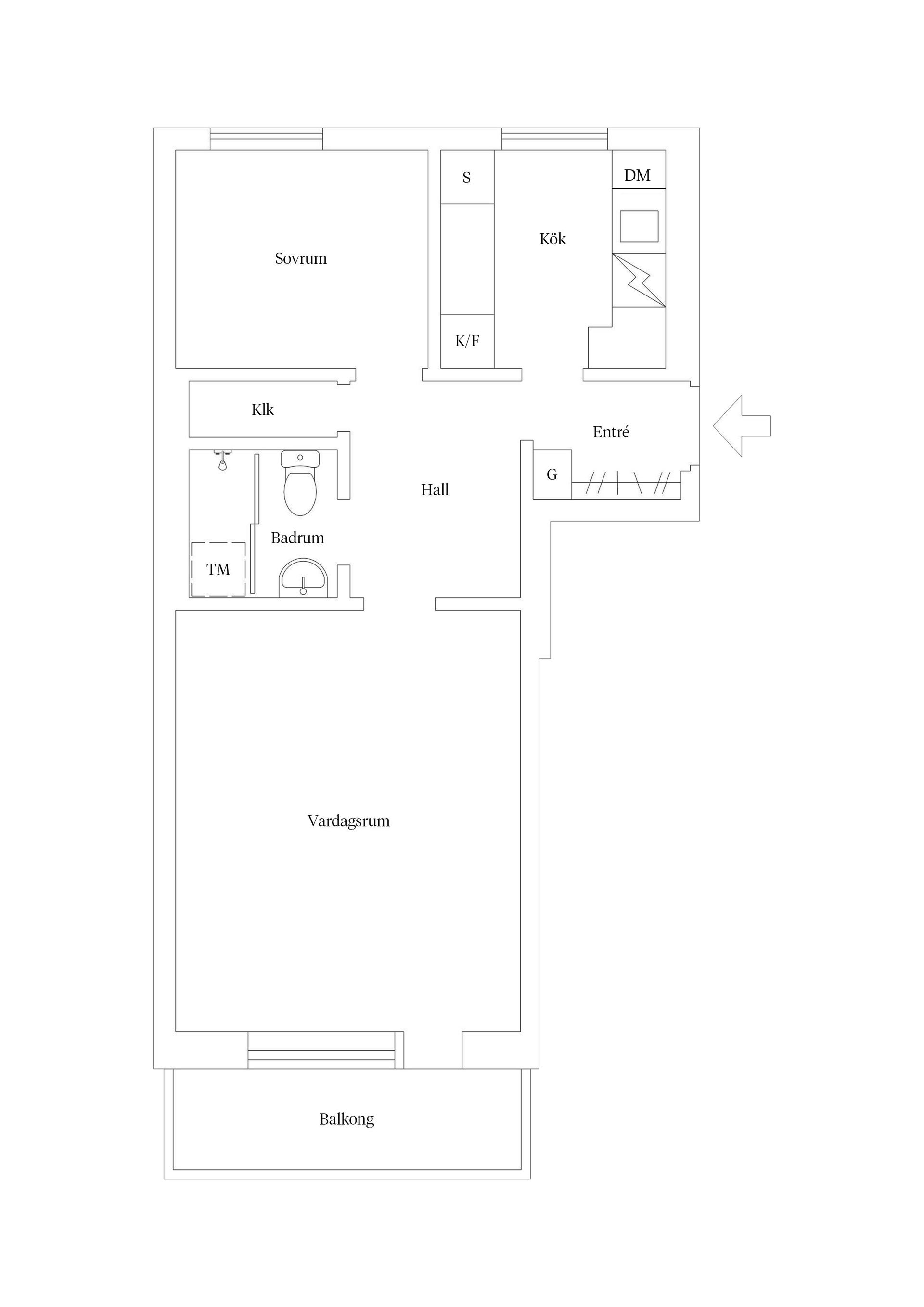 Bostadsrätt, Tegnérgatan 25A, Luthagen, Uppsala