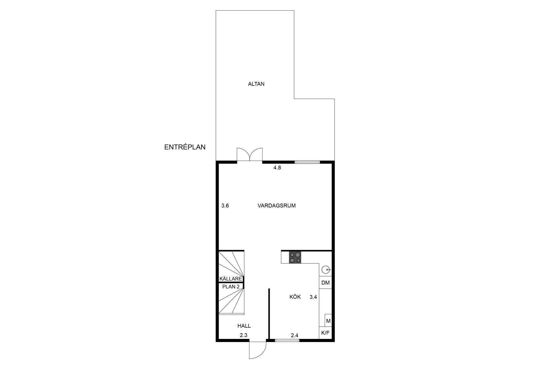 Bostadsrätt, Båtsmansgatan 1B, Fredriksberg, Vänersborg