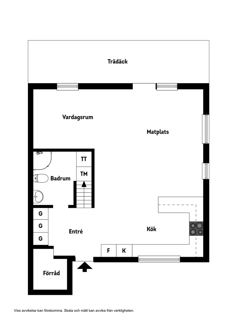 Radhus, Vistmansvägen 4A, Visten, Forshaga