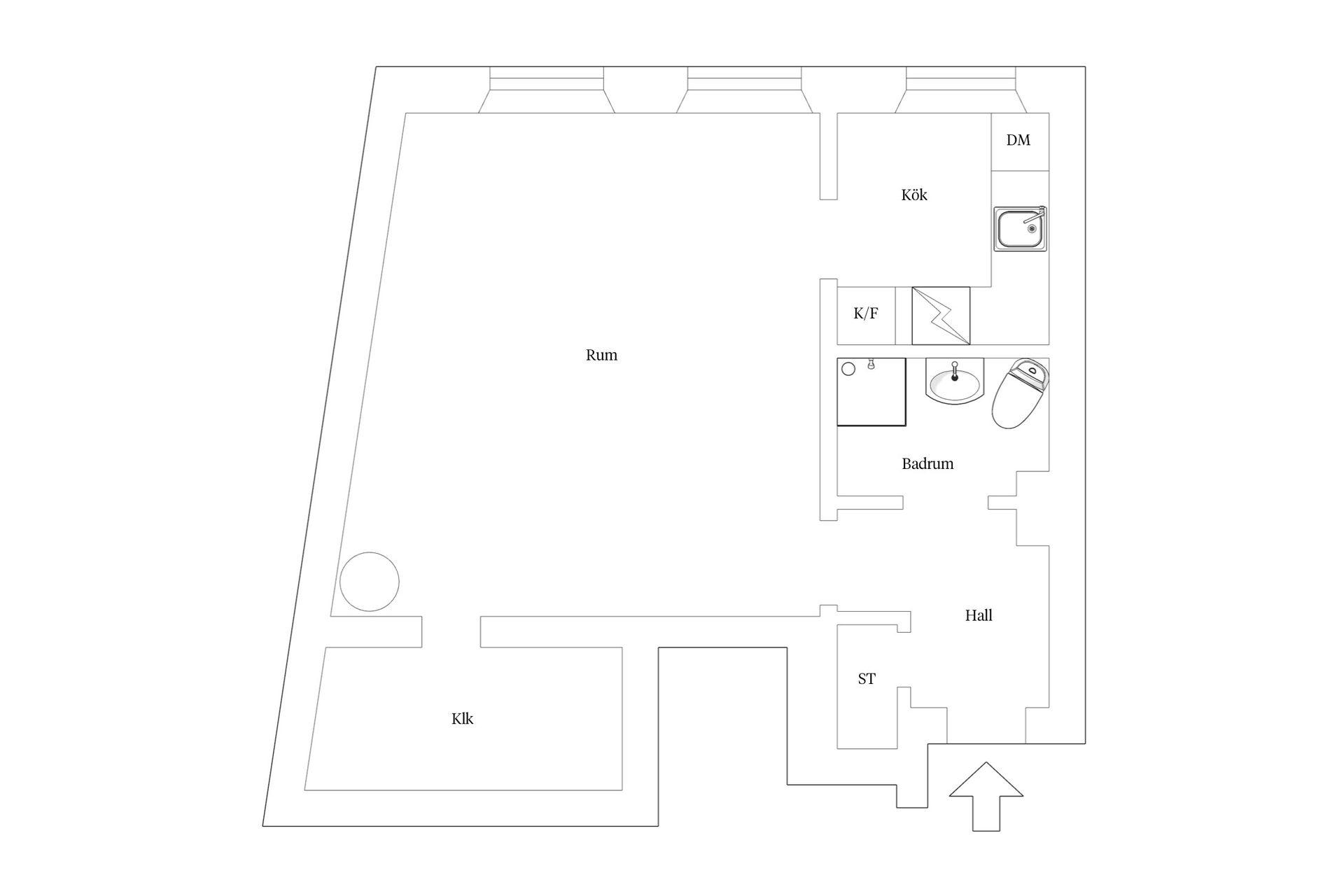 Bostadsrätt, Erstagatan 30, Södermalm Sofia, Stockholm
