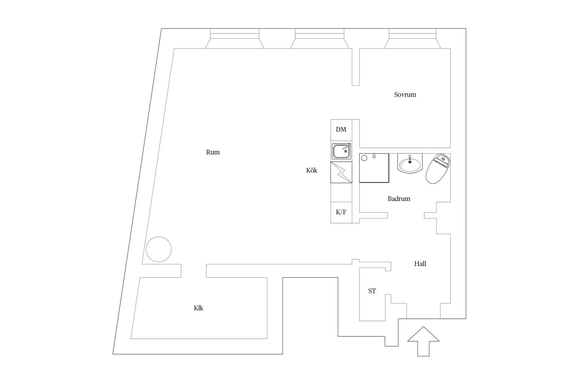 Bostadsrätt, Erstagatan 30, Södermalm Sofia, Stockholm