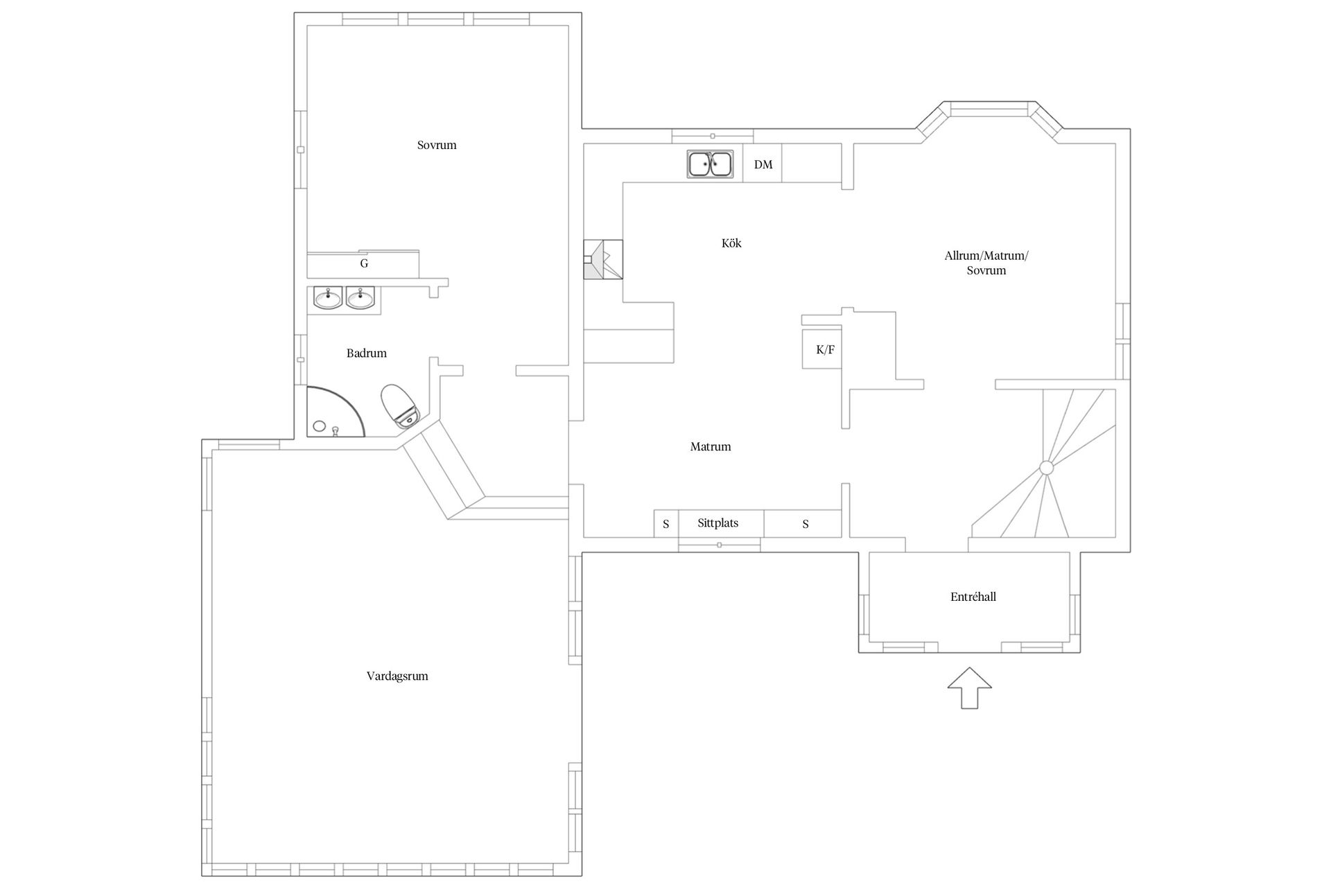 Villa, Gamla Täbyvägen 18, Enebyberg , Danderyd