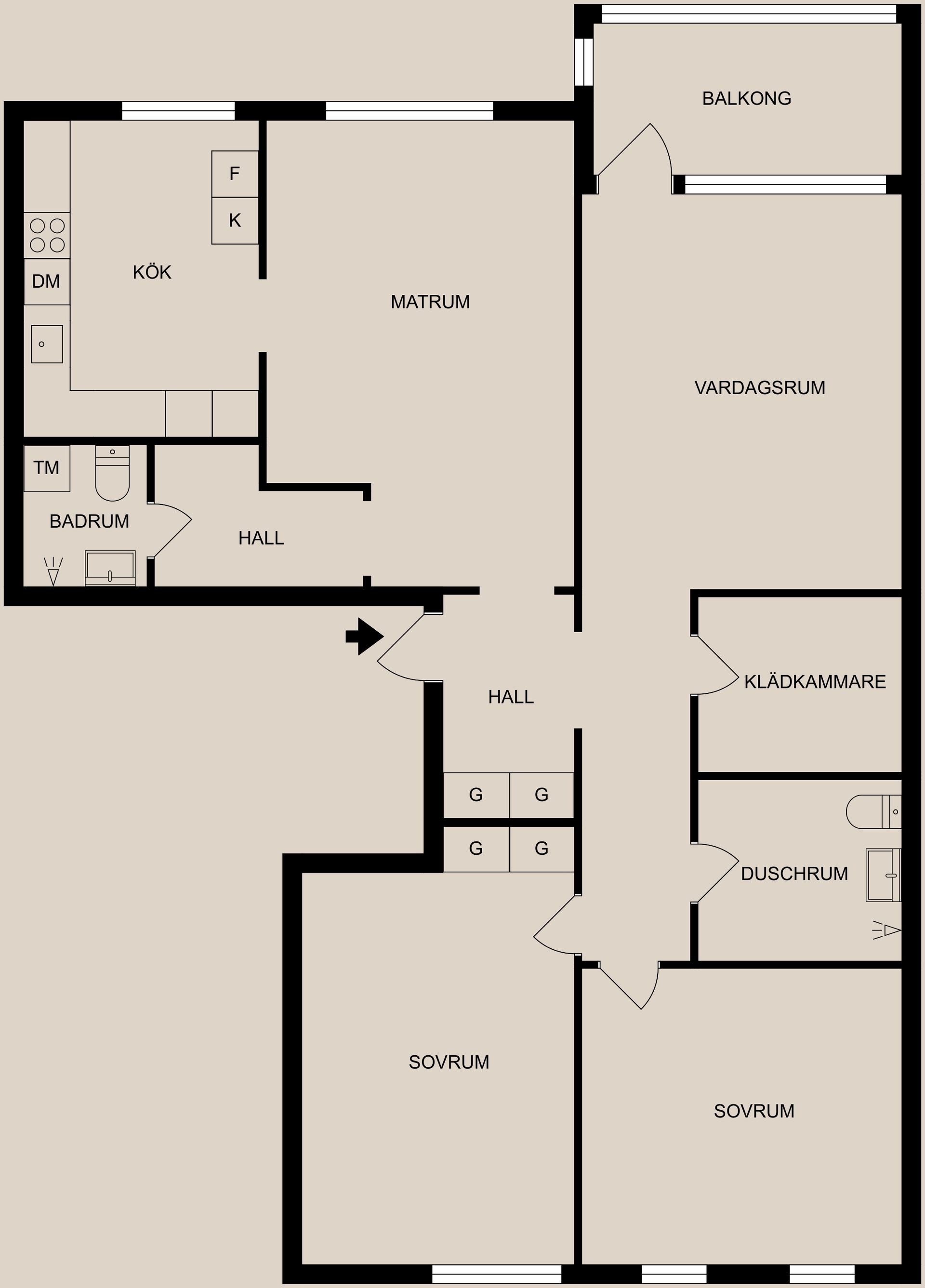 Bostadsrätt, Södra Storängsvägen 54B, Hårstorp, Finspång