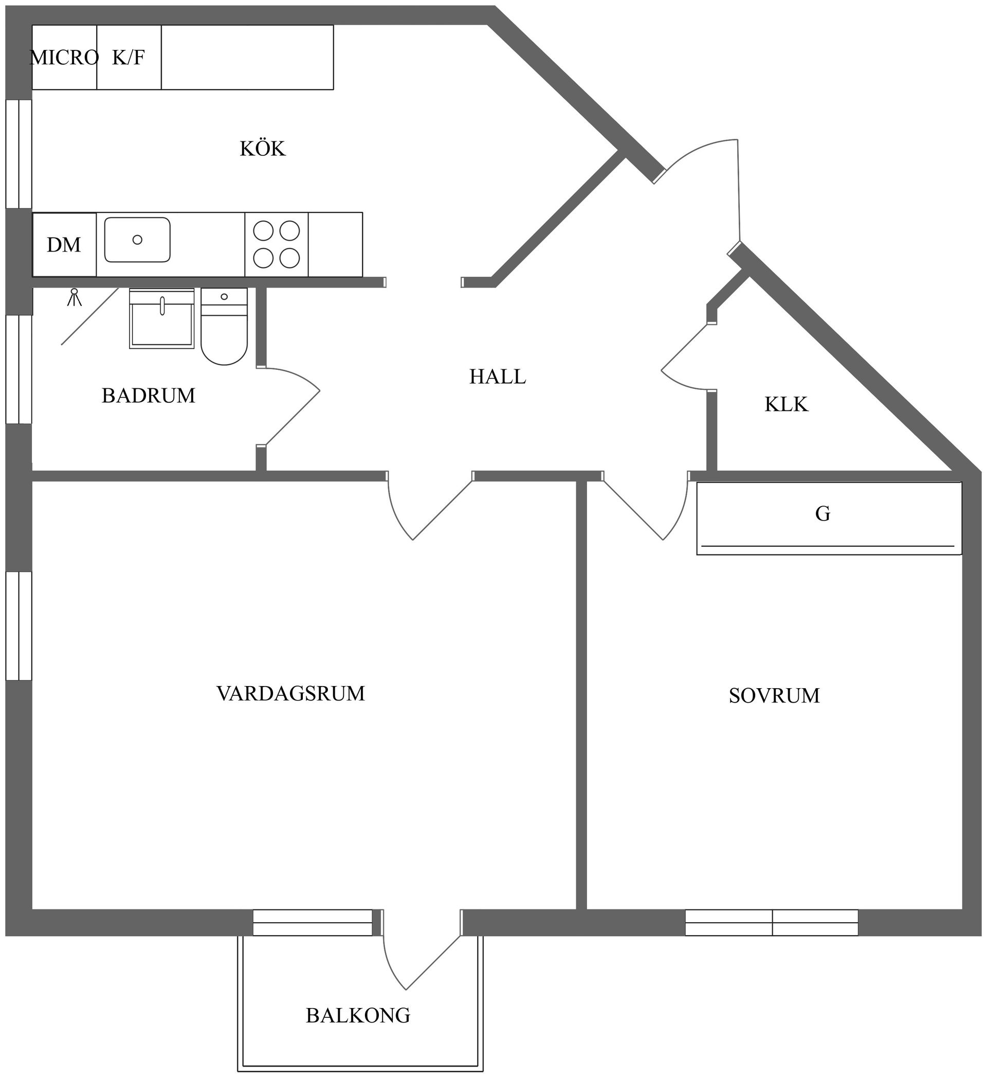 Bostadsrätt, Risings väg 21A, Svälthagen, Finspång