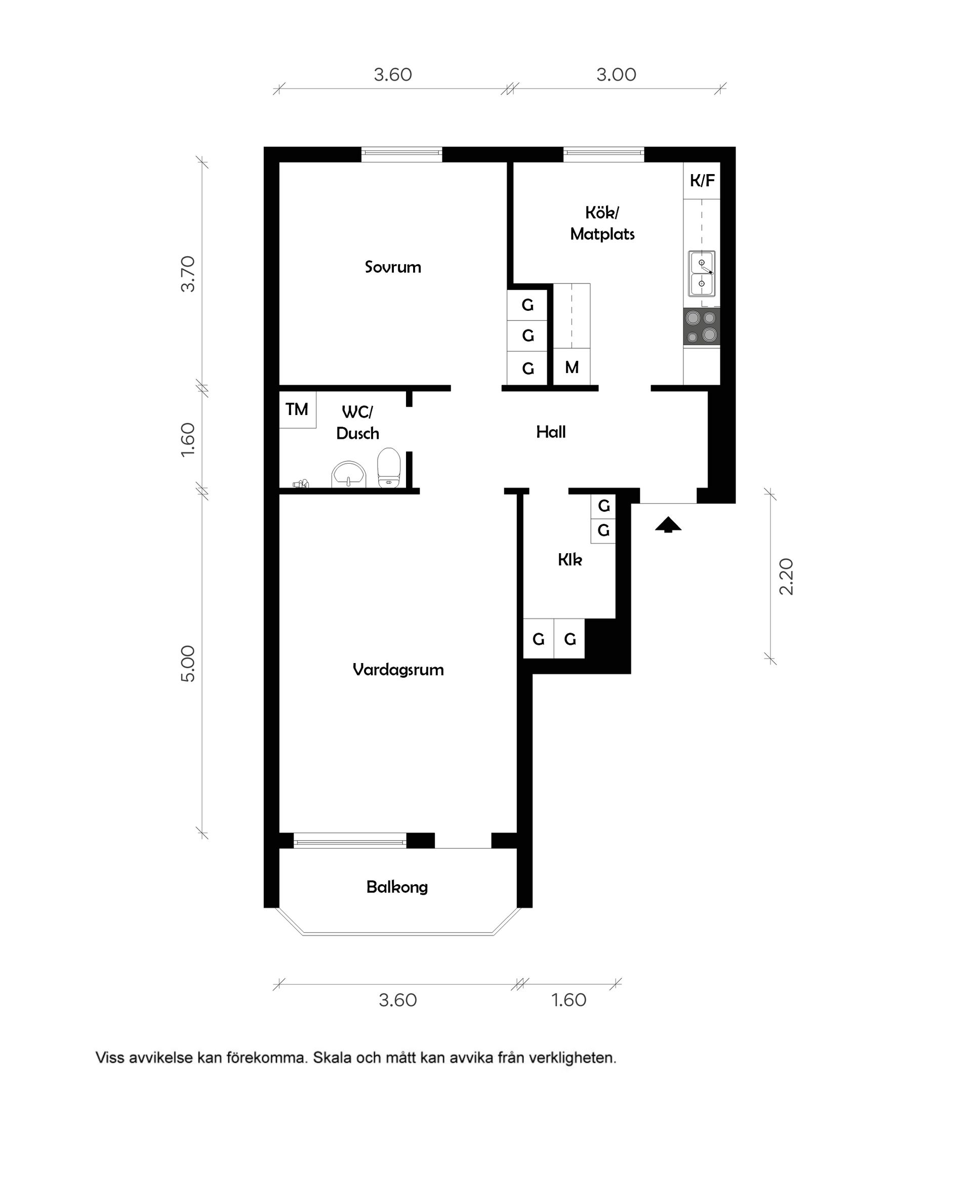 Bostadsrätt, Karlebygatan 4 F, Fredriksberg, Falköping