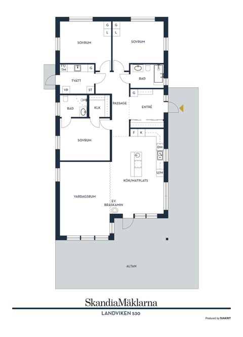 Villa, Landviken 530, Segerstad, Karlstad