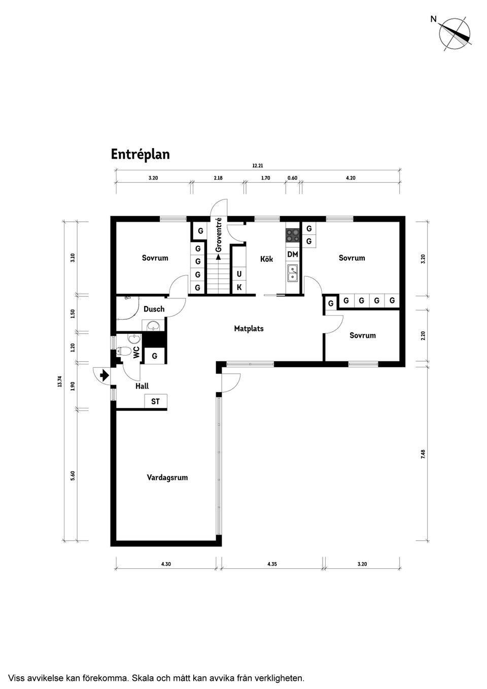 Villa, Rönnvägen 6, Vargön, Vänersborg