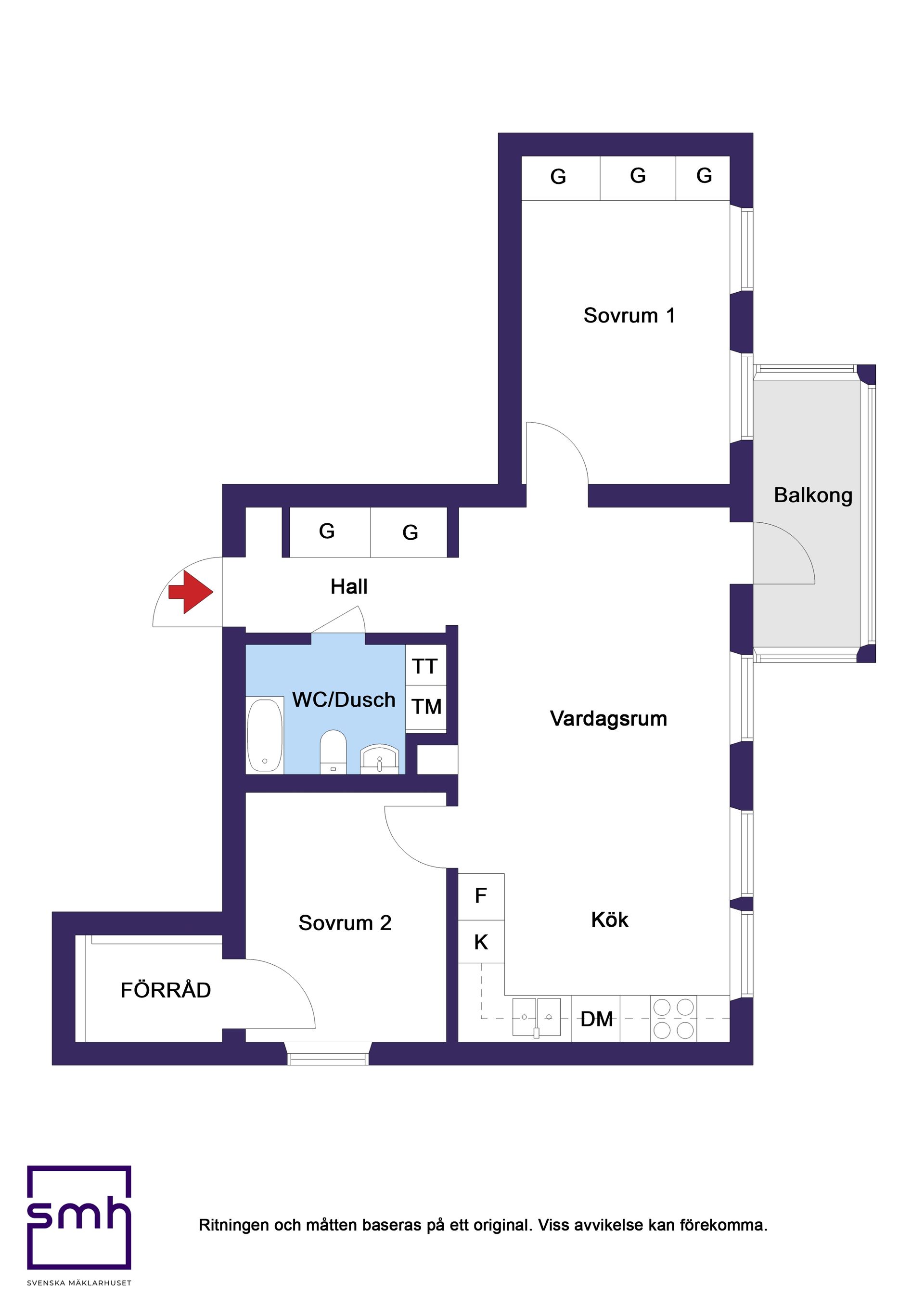 Bostadsrätt, Nakterhusvägen 1, Vega, Haninge