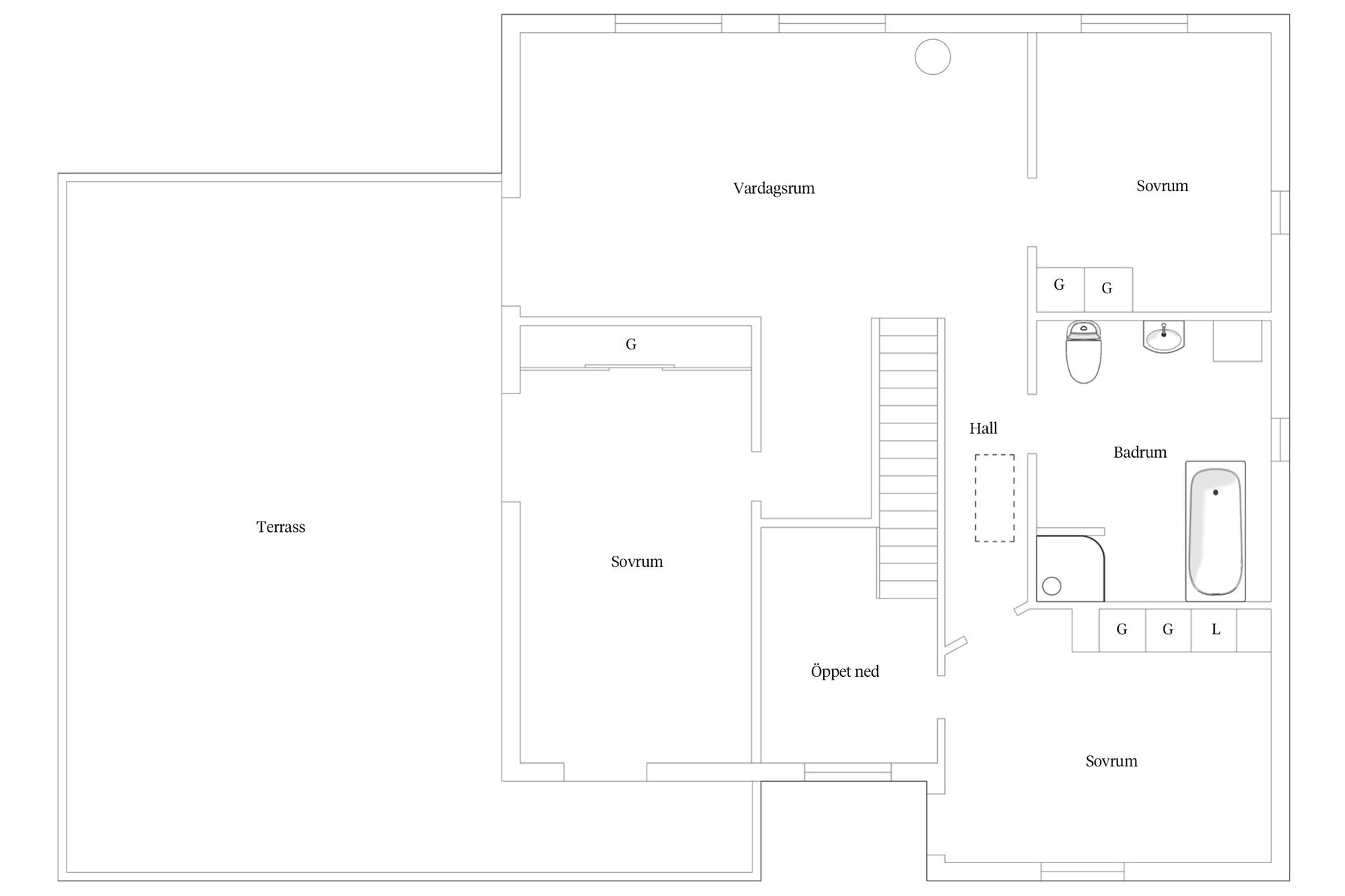 Villa, Lövbrunnavägen 35, Lövbrunna, Täby