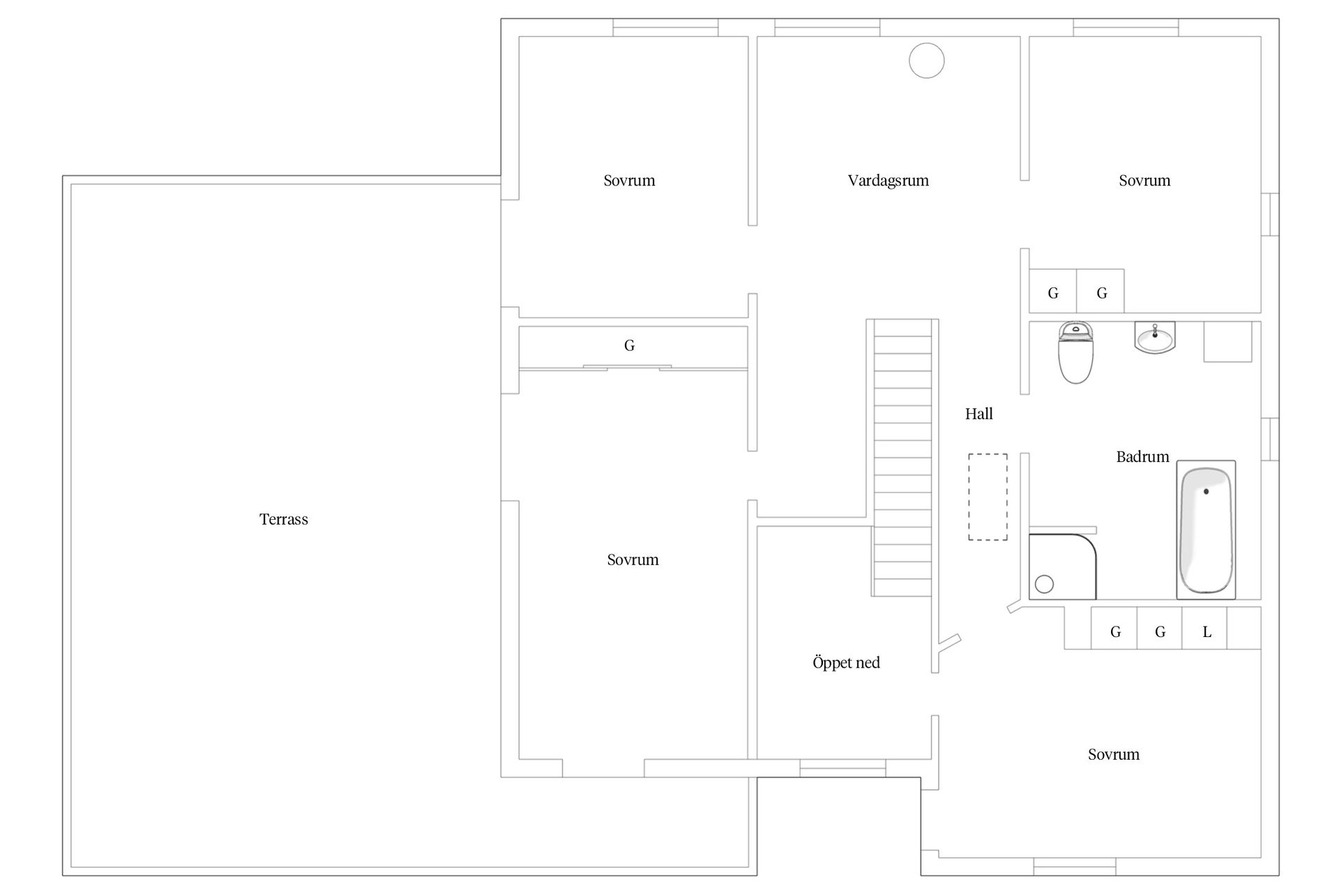 Villa, Lövbrunnavägen 35, Lövbrunna, Täby