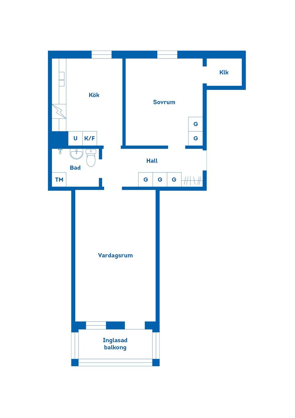 Bostadsrätt, Östra Köpmansgatan 11, Trossö, Karlskrona