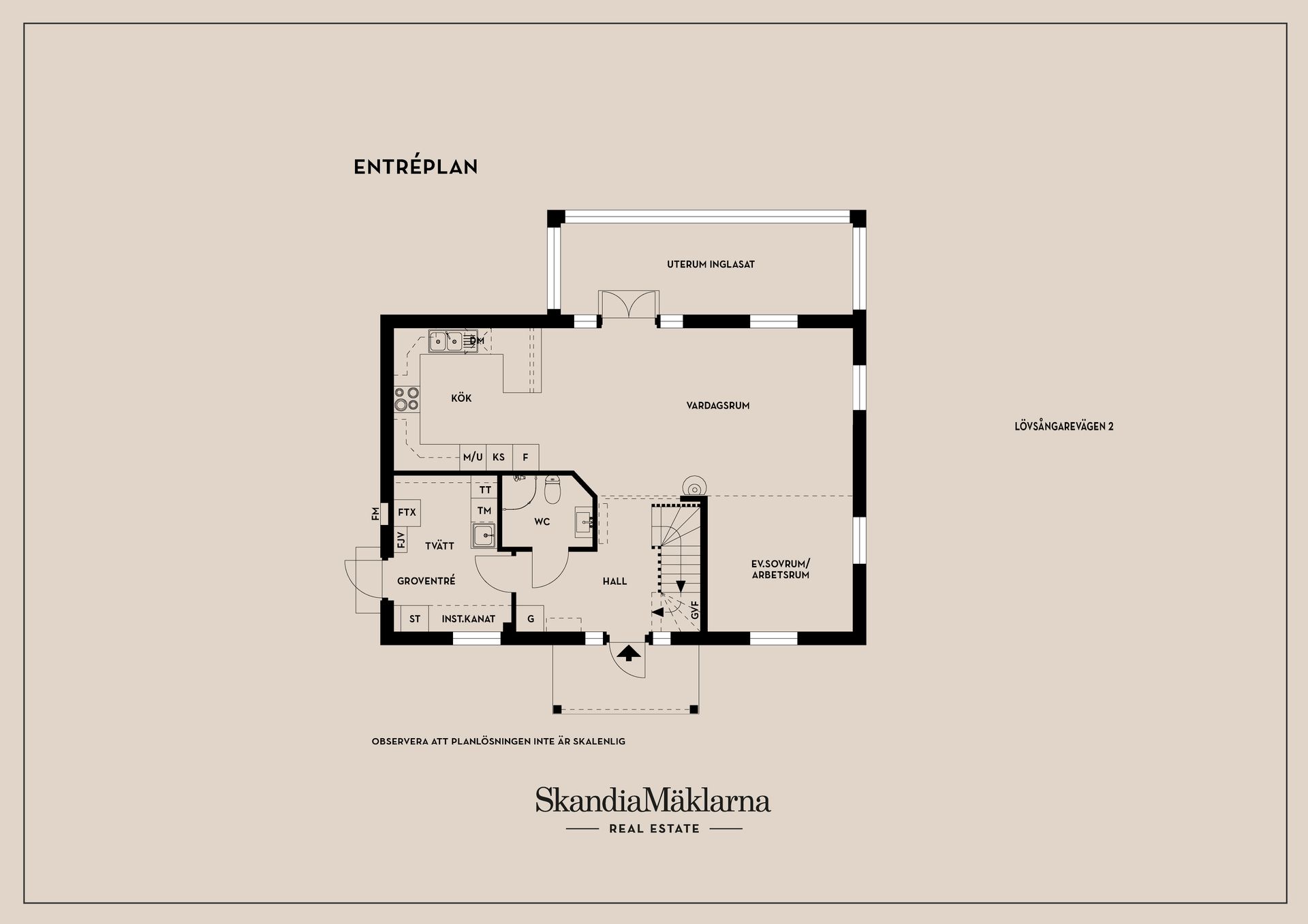 Villa, Lövsångarevägen 2, Linköping
