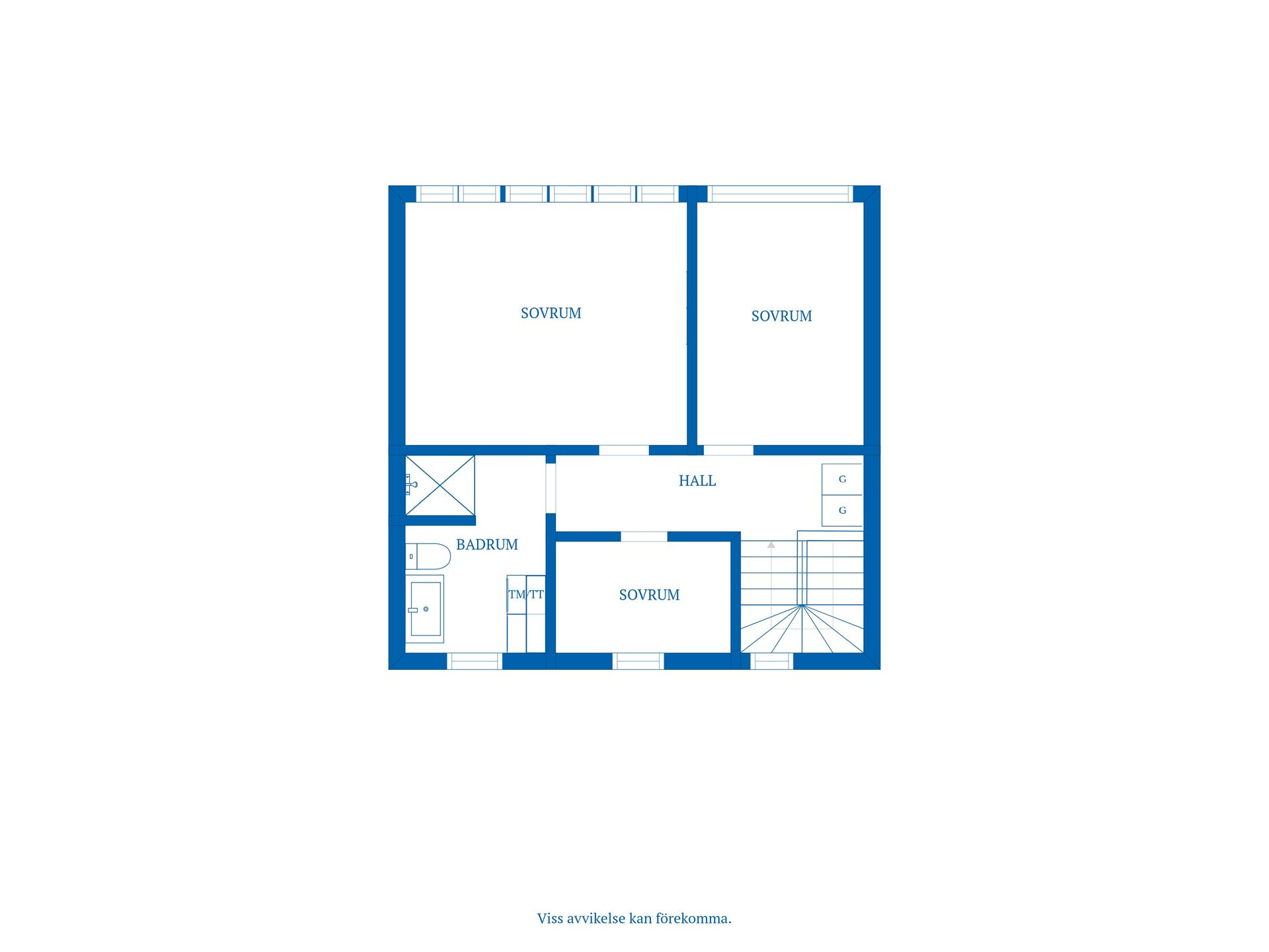 Radhus, Majorsgatan 22E, Villastaden, Gävle
