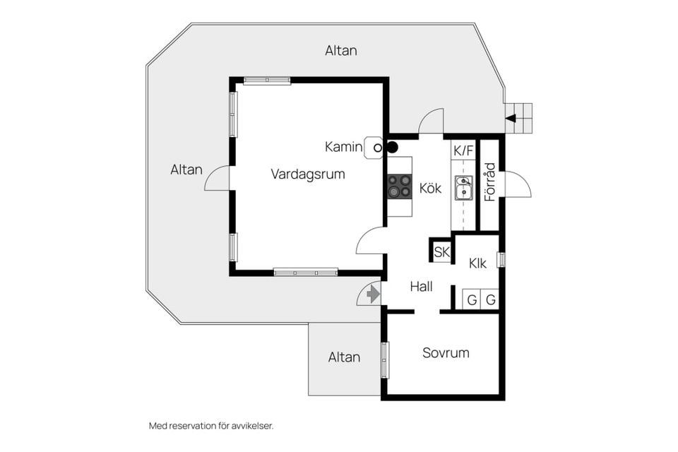 Fritidshus, Fällöviken 135, Ytterfälle, Härnösand