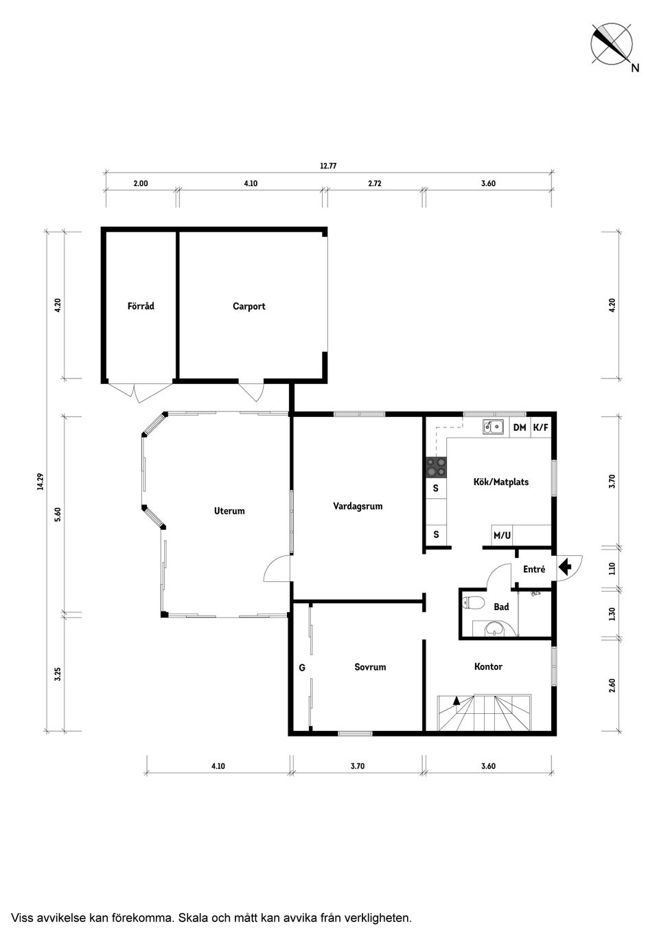 Villa, Norra Fridhemsvägen 26, Centralt, Klippan